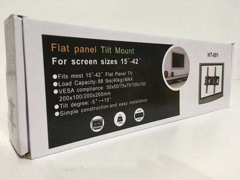 Крепление для телевизора на стену 15"-42" ST-HT 001/ 6897 (20 шт/ящ) KRE HT 001 6897 фото