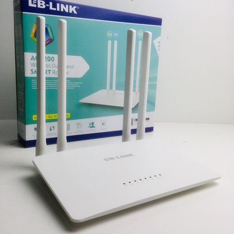 WiFi роутер LB-Link BL-W1210M 2.4GHz AC 1200 Mbps, маршрутизатор, роутер (10 шт/ящ) BL W 1210 фото