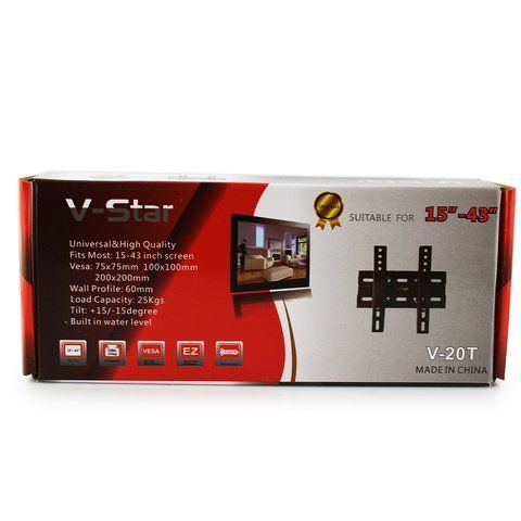 Крепление для ТВ 15-43 V20T/ 7484 (20 шт/ ящ) 7484 V 20T фото