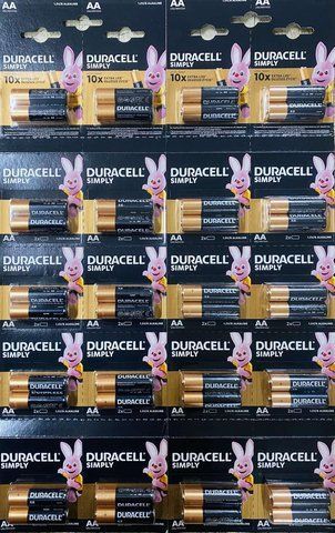 Батарейка Duracell LR03 блистар 1x20 шт ART-5771 DUR LR3 20 шт 5771 фото