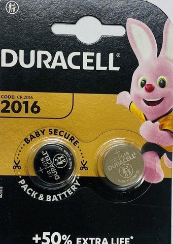 Батарейка щелочная DURACELL DUR-2016 1x1 шт DUR 2016 фото