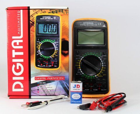 Мультиметр DT-9208 A/ 1020 (40 шт/ящ) 1020 DT 9208 фото