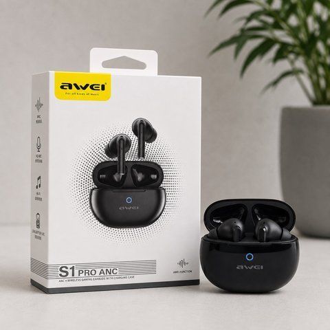 Bluetooth навушники AWEI S1 Pro ANC (120 шт/ящ) AWEI S1 PRO x 003 фото