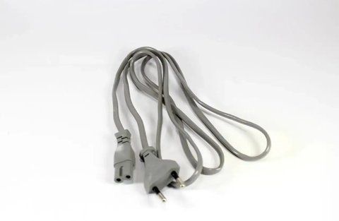 Сетевой шнур для радиоприемника 2х0,75mm/ 1,5m серый, тонкие ART 1288 (500 шт) SHNUR S TONKI 1288 фото