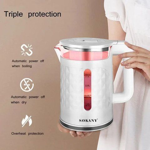 Електрочайник SOKANY SK-1028 (12) SK 1028 фото