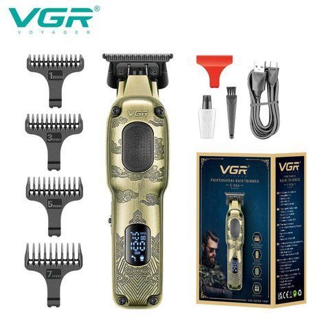 Триммер VGR V-954, 4 насадки, 7000 RPM, LED Display V 954 фото