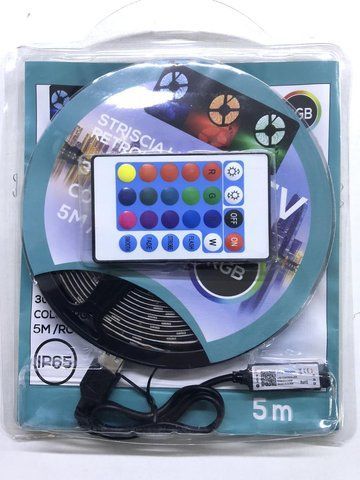 Светодиодные ленты с блютузом RGB, USB 5м, 5,5V, 5050 + микрофон, музыкальный (100 шт/ящ) 5050 USB 5 фото