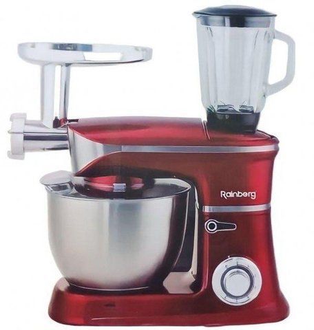 Кухонний комбайн RAINBERG RB-8080 RED (2шт/ящ) RB 8080 RED фото