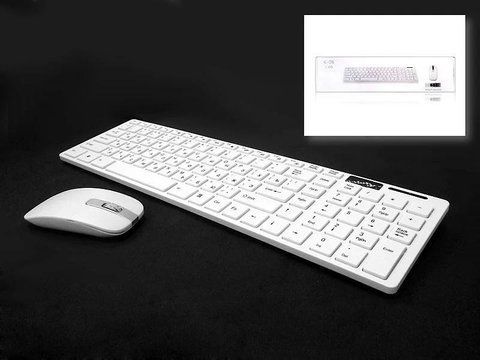 Клавiатура з мишкою KEYBORD wireless k06 ART 2230/ 7753 (30 шт) 2230 KEY K06 7753 фото