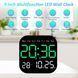 Цифровые настенные часы 6650-2 Led, GREEN (40) 6650-2 фото 1