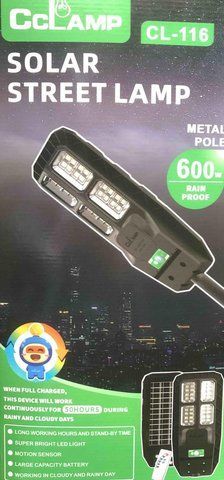 RB-CL116 Світлодіодна лампа на сонячній батареї 600W (10) CL 116 фото