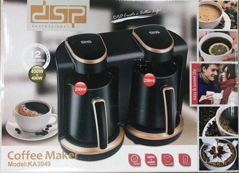 Кофеварка на две чашки DSP KA-3049 400 Вт (8 шт/ящ) KA 3049 фото