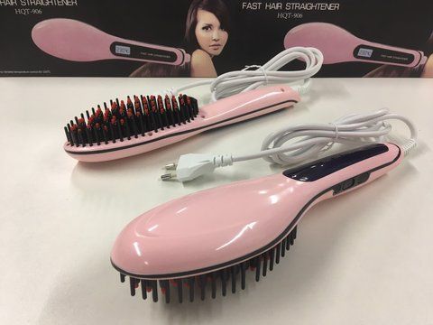 Расческа-выпрямитель для волос Fast Hair Straightener HQT-906/ 5365 (50) HQT 906 5365 фото