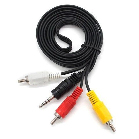 Кабель 3.5 jack-3RCA 3м ART-1519 (пакет)	(500) 3AV AUX 1519 фото