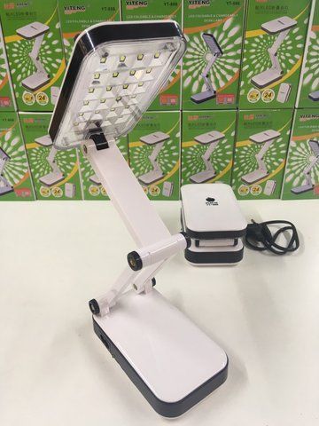 Лампа аккумуляторная светодиодная LED-666 (60 шт/ящ) LED 666 фото