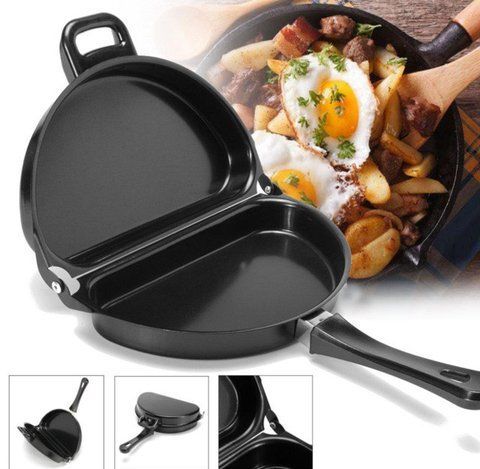 Омлетница с антипригарным покрытием Folding Omelette Pan, сковорода для омлета ART 8314 (32 шт/ящ) OMLETNITSA 8314 фото