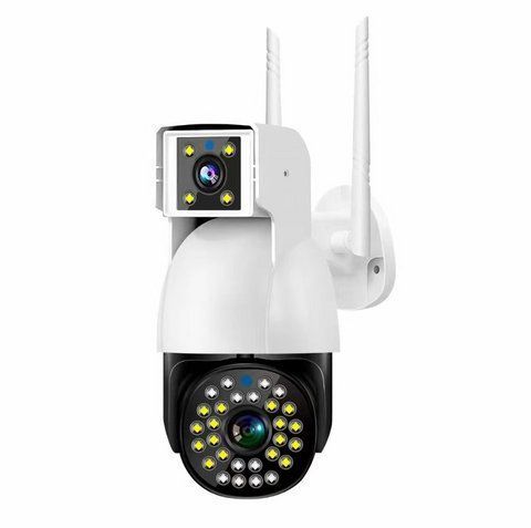 Камера DUAL CAMERA P12 WIFI IP 360/90 V380PRO 3+3.0mp вулична ART 8760 (30) CAM 8760 фото