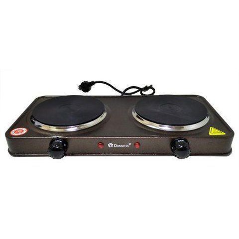 Электроплита двухконфорочная DOMOTEC MS-5822/ 3029 (6 шт/ящ) MS 5822 3029 фото
