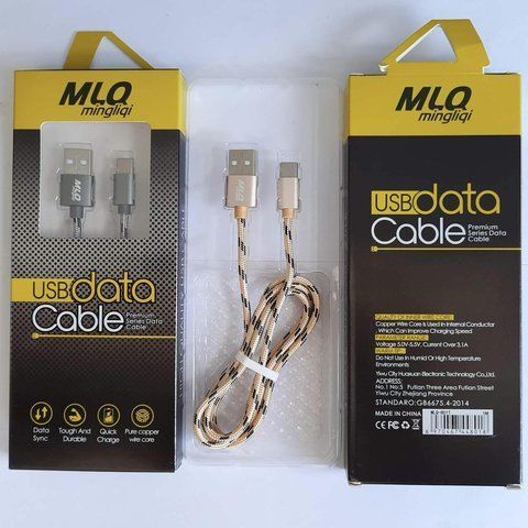 USB кабель USB-Type-C MLQ 801T (120) MLQ 801 T фото