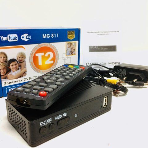 Цифровой эфирный приемник TV тюнер T2 MG 811 U 001 Megogo (40) MG 811 U 001 фото