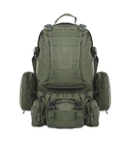 Тактичний рюкзак із підсумками 55 л, (53х35х22 см), b08, олива ART 8144 (30) REK 8144 фото