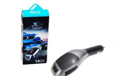 FM Модулятор с блютузом FM-X5/ 5524 (100) 5524 FM X5 фото