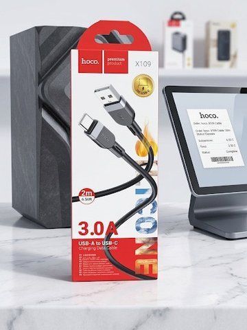 USB кабель HOCO X109 Type-C USB (2m) X 109 Type-C USB 6315 фото