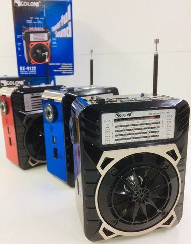 Радіоприймач GOLON-RX -9122/ USB+SD (24 шт) RX 9122 фото