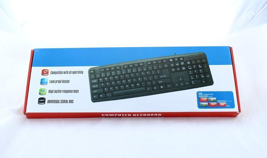 Клавиатура KEYBOARD SMOF 100 / 3486 (20 шт/ящ) SMOF 100 3486 фото