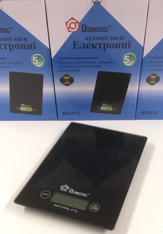 Весы кухонные DOMOTEC MS-912/ 3273 до 5kg/ 0.1gr (24 шт/ящ) MS 912 3273 фото