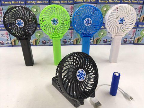 Вентилятор на аккумулятор 18650 CY-820A WX 6509 (100) VENT CY 820 WX 6509 фото
