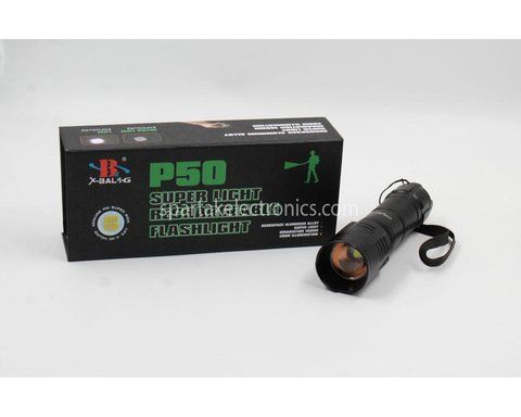 Фонарик ручной BL 8900-P50/ 6810 1*18650 battery (120 шт/ящ) 6810 BL 8900 фото