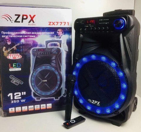 Акустична система ZX-7771 BT (1 шт/ящ) ZX 7771 фото