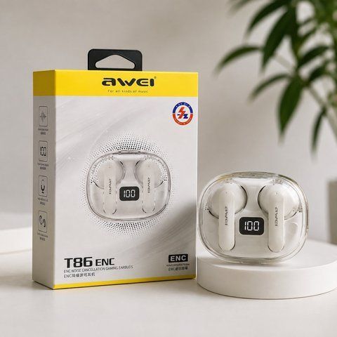 Bluetooth наушники AWEI T86 ENC AWEI T 86 ENC фото