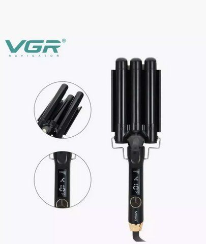Тройная плойка для волос VGR V 591/ 9560 (20) 9560 V 591 фото