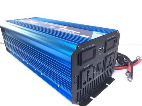 Перетворювач напруги (інвертор) 12V на 220V чиста синусоїда із зарядним UPS Wimpex 5000W WX 5100 (4) 5000W WX 5100 фото