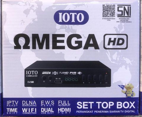 Тюнер MEGA DVB-T2 2558/ 4851 OMETAL с поддержкой wi-fi адаптера (с экраном) (40) 4851 T2 2558 OMEGA фото