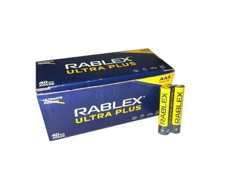 Rablex LR03/AAA 2шт Ultra Plus SHRINK /40/1000 (160min) RB LR3 ULTRA фото