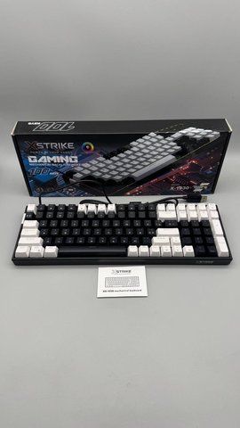 Клавіатура XSTRIKE X-1030 МЕХАНІЧНА RGB USB 100 keys (10) X 1030 фото