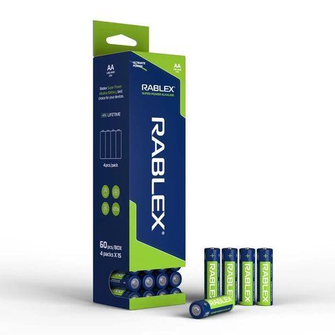 Rablex LR6/AA 4шт SHRINK /60/720 (360min) RB LR6-60 фото