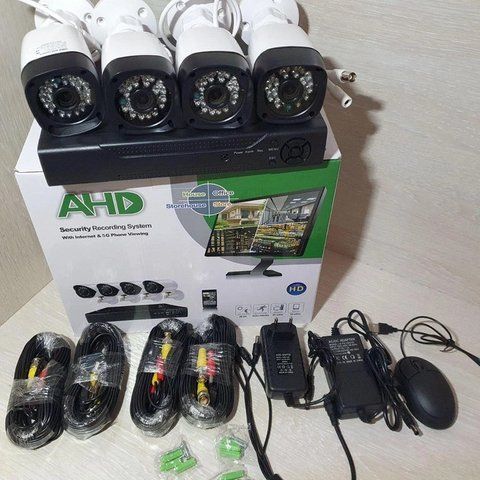 Реєстратор + Камери DVR KIT 6004 WIFI/3204/2737 4ch (6 шт/ящ) 3204 CAM 6004 2737 фото