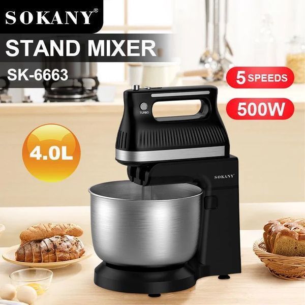 Міксер стаціонарний SOKANY SK-6663 (6) SK 6663 фото
