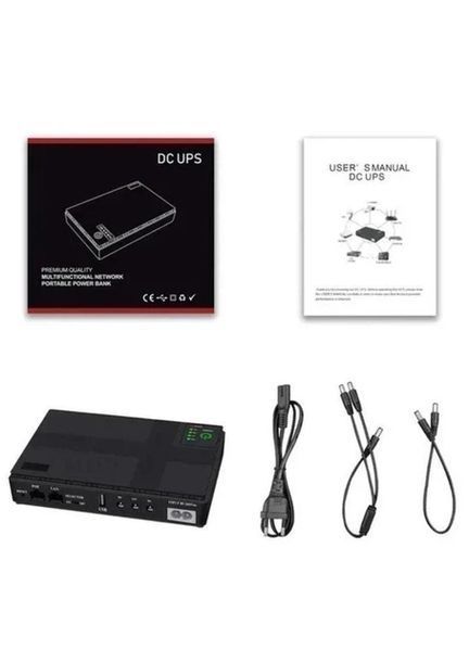 Бесперебойник UPS для Роутера mini ups поддерживает 5/9/12В, 20000 мАч 18Wat (20) UPS 20000-18 фото
