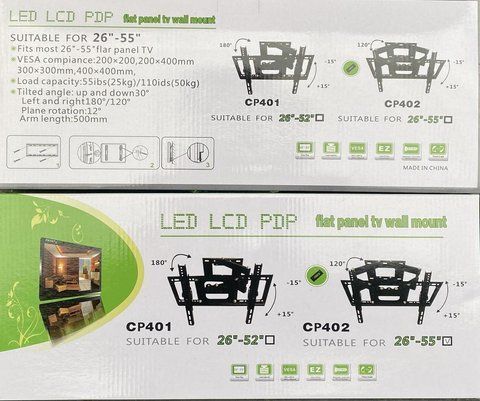 Крепление для телевизора на стену 26"-55" CP-402 (5) CP 402 фото