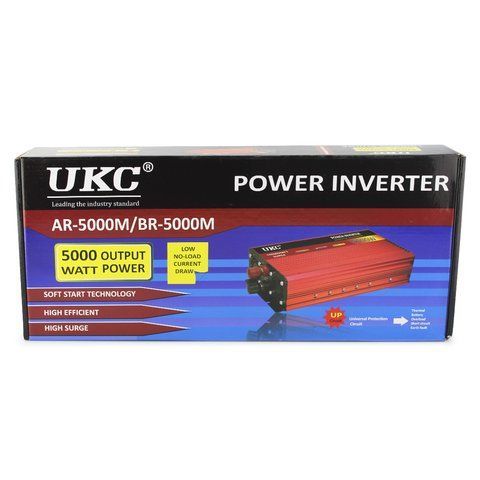 Перетворювач AC/DC UKC AR-5000M/8268 12V/ 220V/ 4000WAT (5) AR 5000 12 8268 фото