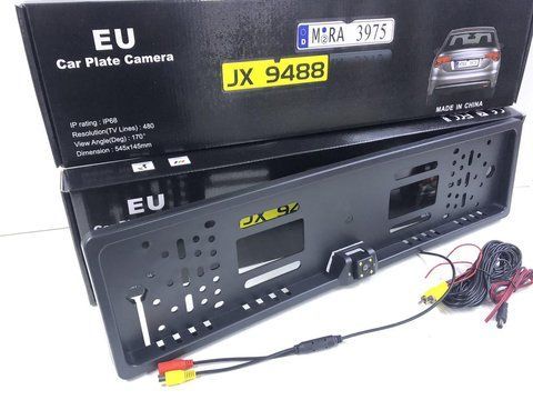 Рамка номерного знака с камерой JX-9488A/ 5032 (20 шт/ящ) JX 9488 RAMKA 5032 фото
