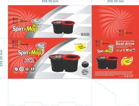 Швабра Spin Mop 360 black 8л (25) Spin Mop фото