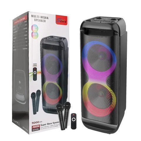Колонка музична портативна 30Вт/ 2х10" Bluetooth ZQS-8288/ 10378 (3) 10378 ZQS 8288 фото