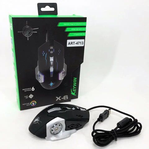 Игровая мышка с подсветкой Gaming Mouse X6 / 4713 (40) 4713 XX6 фото
