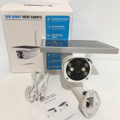 Камера CAMERA 6WTYN 88A акумулятор 10000 мА&middot;год /2мп /сонячна WI-FI + HOLDER/ART-6977 (10 шт/ящ) CAM SOLAR 6WT 6977 фото